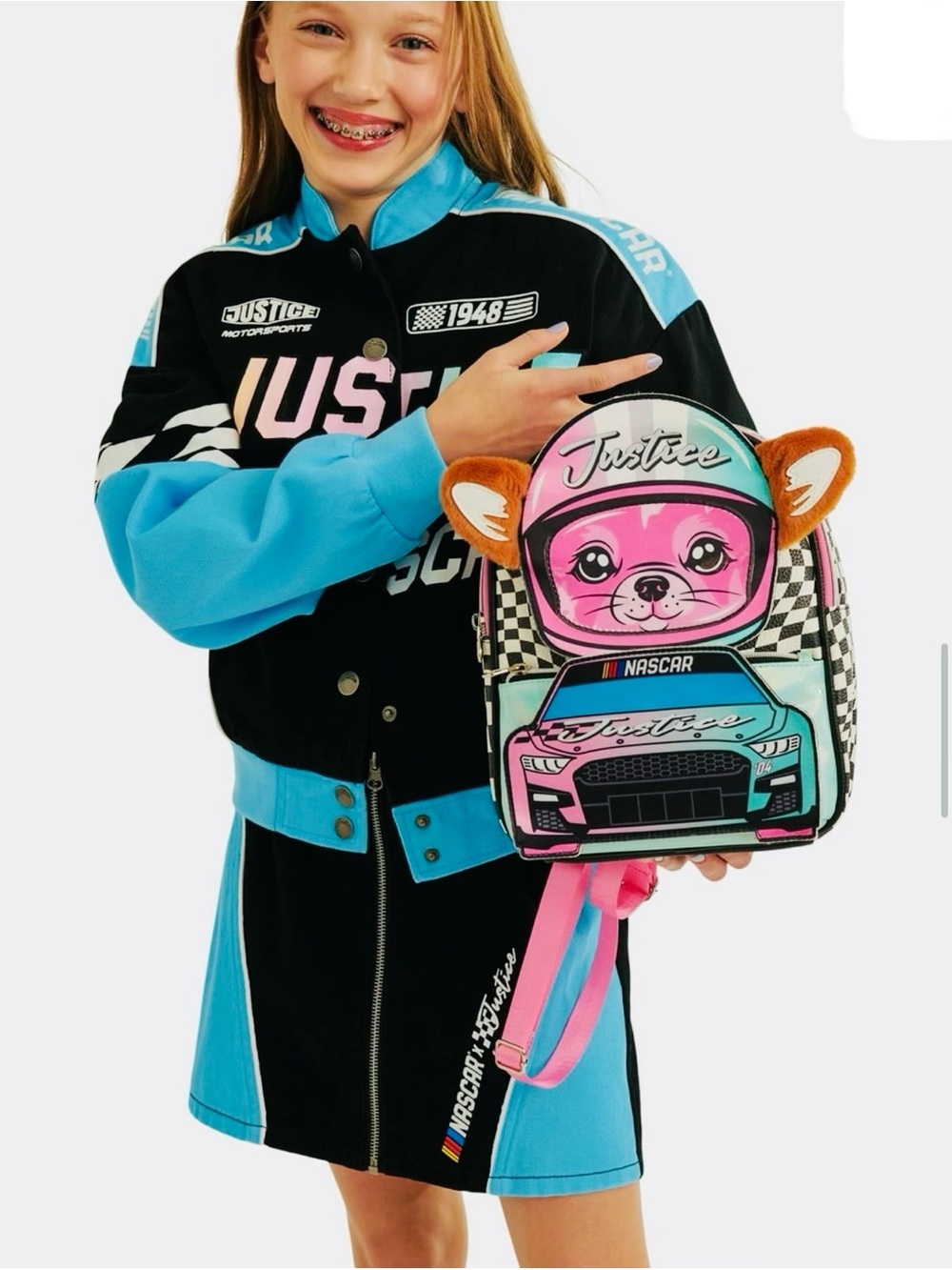 Justice x Nascar Racer Backpack 🎒 - Picture 5 of 8